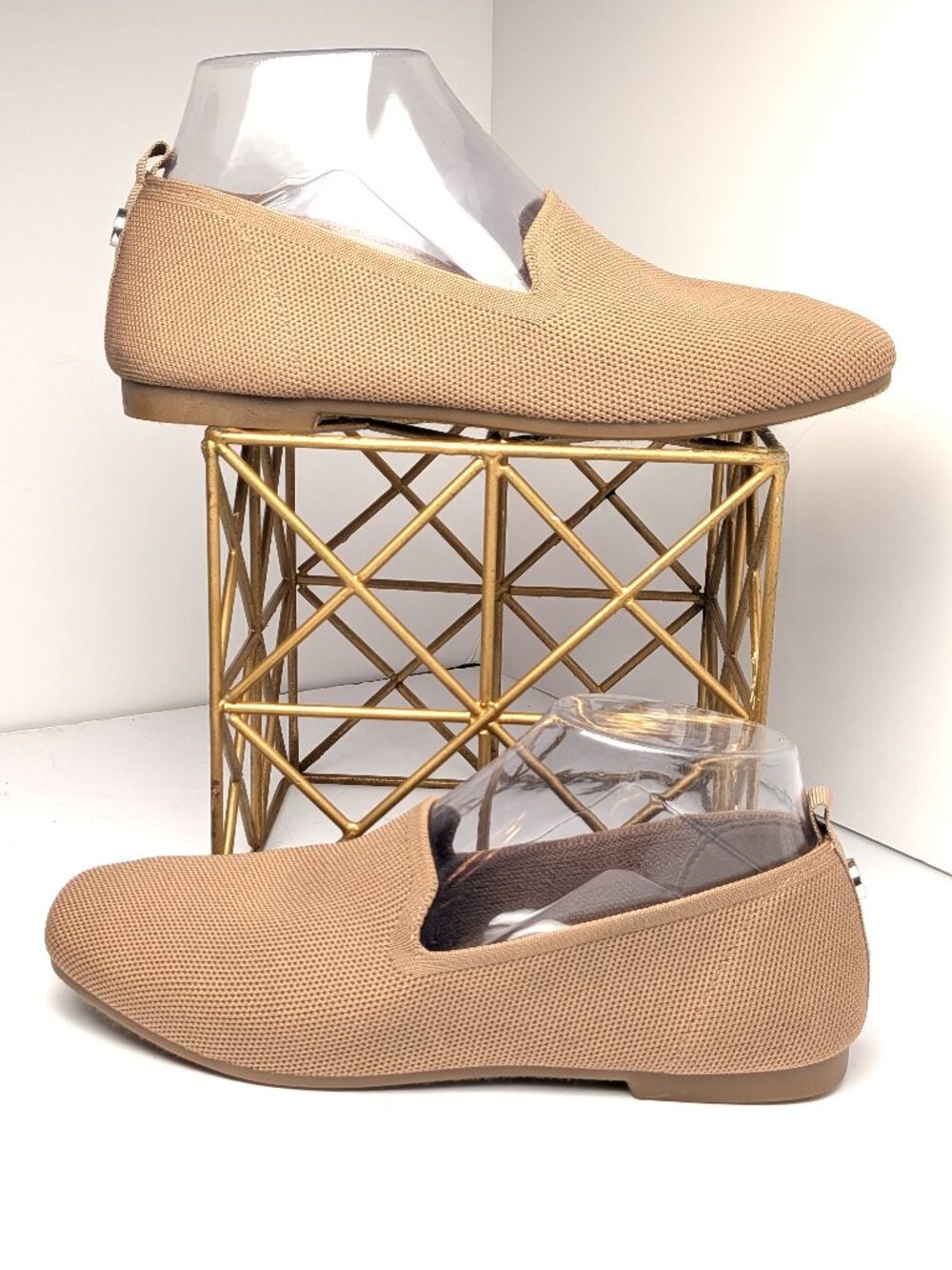 Steve Madden Raine Tan Slip‑On Comfort Flats — Size 6.5 New (no box)